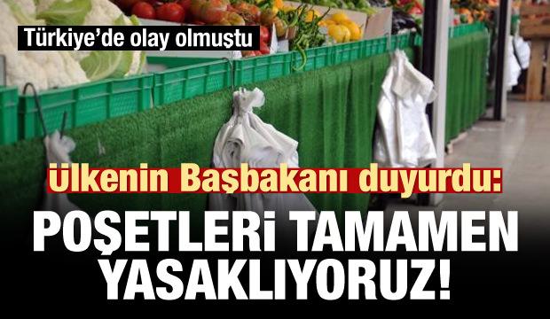 Poşetleri tamamen yasaklıyorlar!