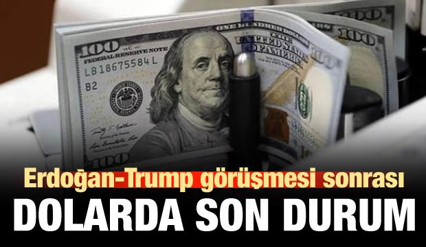 Erdoğan-Trump görüşmesi sonrası dolarda son durum