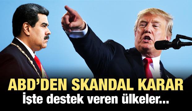 ABD skandal kararı resmen açıkladı!