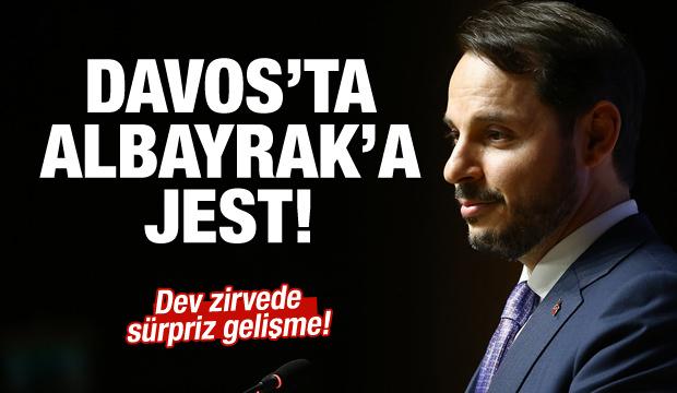 Davos’ta Bakan Albayrak’a jest