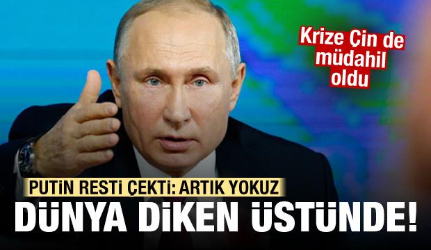 Dünya diken üstünde! Putin resti çekti: Artık yokuz