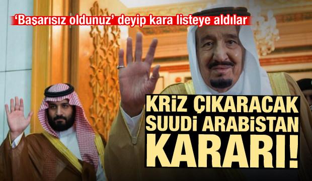 AB'den kriz çıkaracak karar! Suudi Arabistan'ı kara listeye aldılar