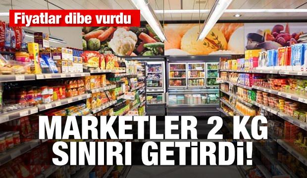 Fiyatlar Dibe Vurdu Marketler 2 Kilo Siniri Getirdi Ekonomi Haberleri