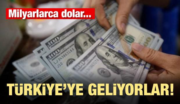 Türkiye'ye geliyorlar! Milyarlarca dolar...