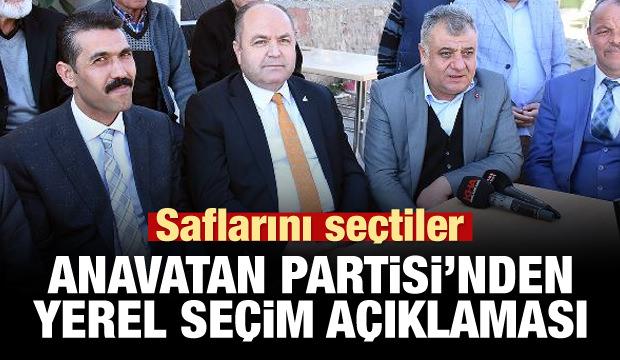 Anavatan Partisi safını seçti!