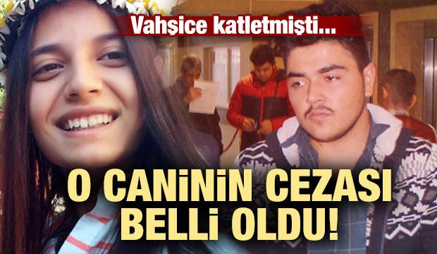 Kız arkadaşını canice katletmişti... Cezası belli oldu