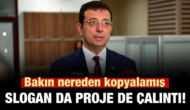 İmamoğlu'nun sloganı çalıntı çıktı!
