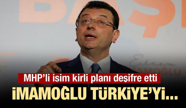 MHP'li Enginyurt: İmamoğlu'nun derdi seçim değil