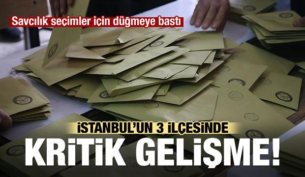 İstanbul'un üç ilçesinde çok önemli gelişme