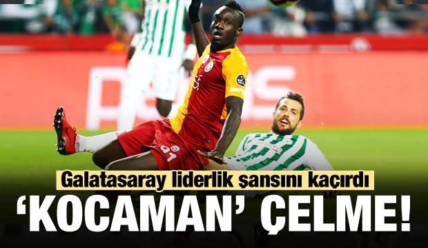 Konyaspor'dan G.Saray'a liderlik çelmesi!