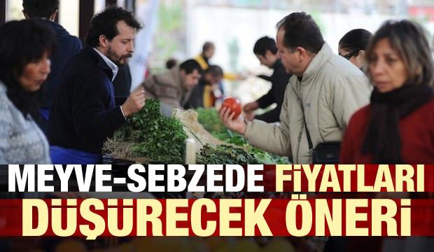 Meyve-sebzede fiyatları düşürecek öneri