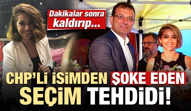 CHP'li isimden akıllara zarar 'seçim' tehdidi!
