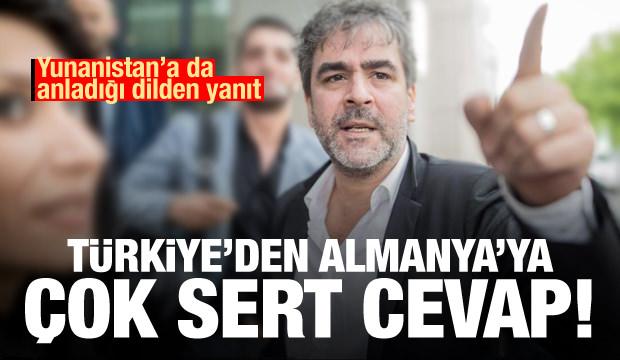 Türkiye'den Yunanistan'a Ege Denizi, Almanya'ya işkence tepkisi