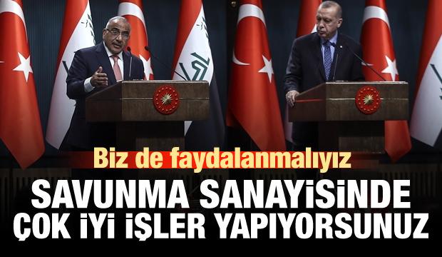 Abdülmehdi'den Türkiye'ye: Fırsatlarınızdan biz de faydalanmalıyız