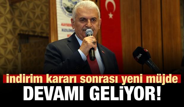 İndirim kararı sonrası Binali Yıldırım: Devamı gelecek!