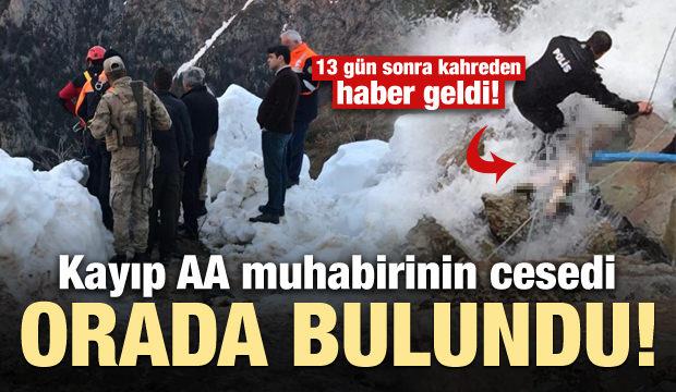 13 Gun Sonra Kayip Aa Muhabirinden Kahreden Haber Guncel Haberleri