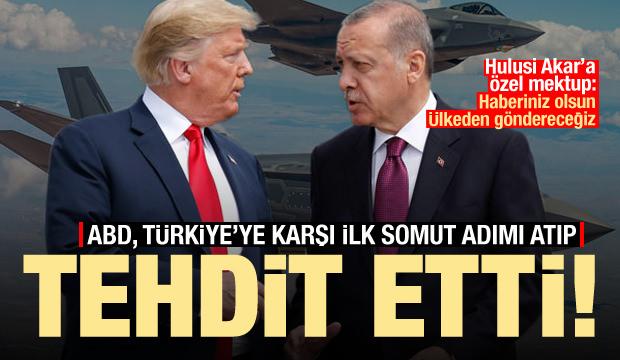 Hulusi Akar'a özel F-35 mektubu: Haberiniz olsun, ülkeden göndereceğiz