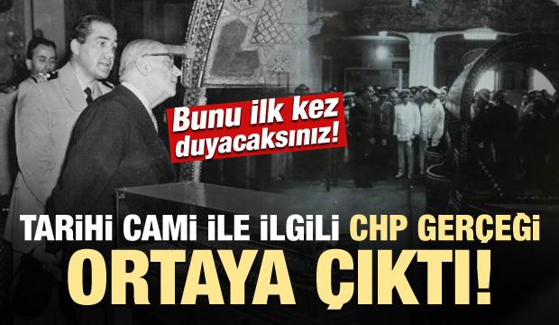 İlk kez duyacaksınız! Tarihi cami ile ilgili gerçek ortaya çıktı