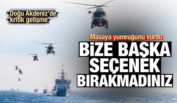 KKTC'den Doğu Akdeniz açıklaması: Bize başka seçenek bırakmadınız