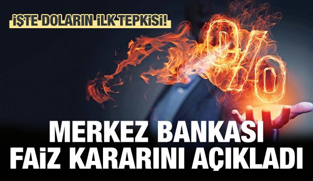 Merkez Bankası faiz kararını açıkladı