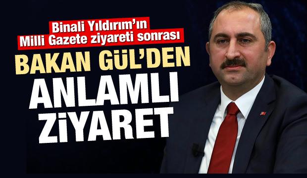 Bakan Gül'den anlamlı ziyaret