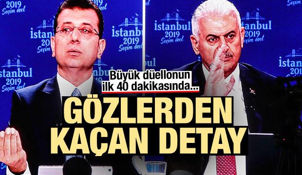 Büyük düellonun ilk 40 dakikasında... Gözlerden kaçan detay