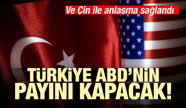 Çin ile anlaşma tamam! Türkiye, ABD'nin payını kapacak