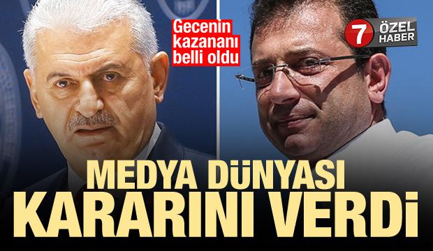 Tartışmayı Binali Yıldırım mı Ekrem İmamoğlu mu kazandı?
