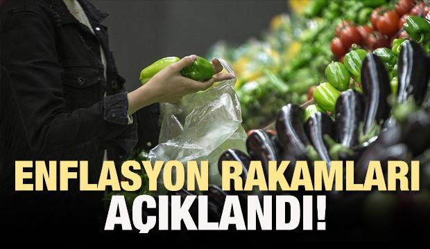 Enflasyon rakamları açıklandı