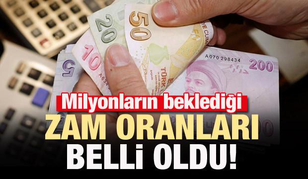Memur ve emekli maaşlarına yapılacak zam oranı belli oldu