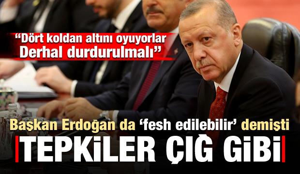 Skandal Sozlesmeye Tepki Yagiyor Erdogan Da Fesh Edilebilir Demisti Guncel Haberleri