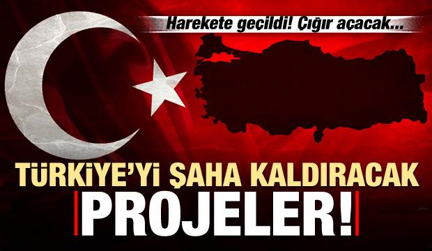 Türkiye harekete geçti! Çığır açacak projeler
