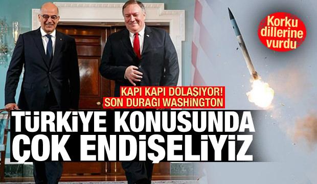 Yunanistan'ın korkusu diline vurdu! Türkiye'yi ABD'ye şikayet etti