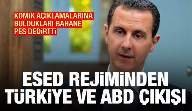 Esed rejiminden Türkiye ve ABD'ye 'uyarı': Reddediyoruz