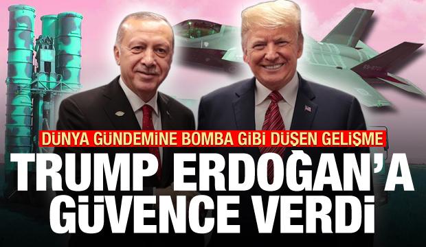 Dünya gündemine bomba gibi düşen iddia: Trump, Erdoğan'a güvence verdi