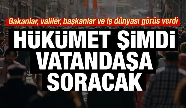 Sistem vatandaşa sorulacak