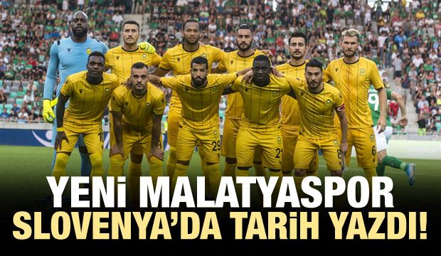 Yeni Malatyaspor tarih yazdı!