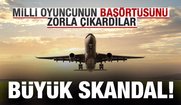 Başörtülü oyuncuya büyük saygısızlık!