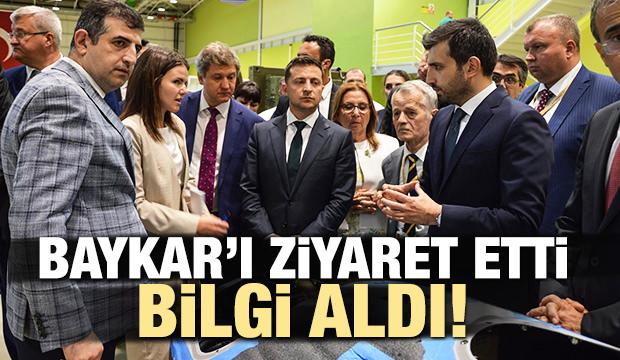 Zelenskiy Baykar'ı ziyaret etti, bilgi aldı!