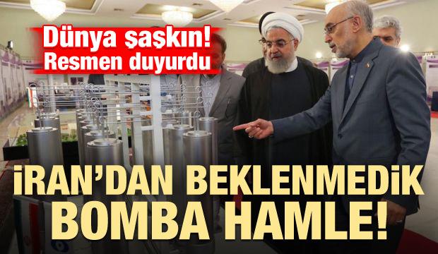 İran'dan dünyayı şoke eden hamle! Resmen duyurdu