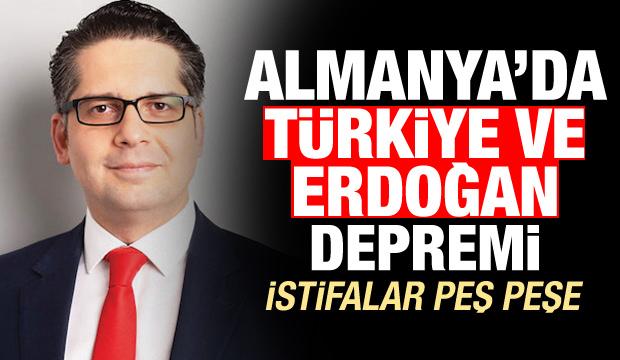İstifalar peş peşe! Almanya'da Türkiye ve Erdoğan depremi