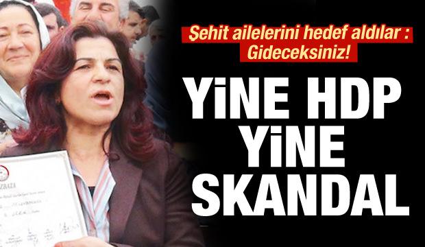 Şehit yakınlarını çıkarıp PKK’lıları aldı
