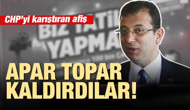 Cankaya Daki Biz Tatil Yapmadik Afisi Ortaligi Karistirdi Guncel Haberleri