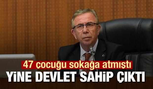 Mansur Yavaş'ın attığı çocuklar devlet korumasında