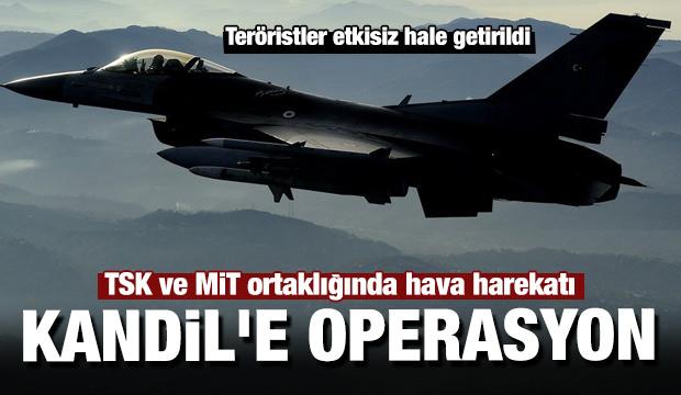 TSK ve MİT ortaklığında Kandil'e hava harekatı