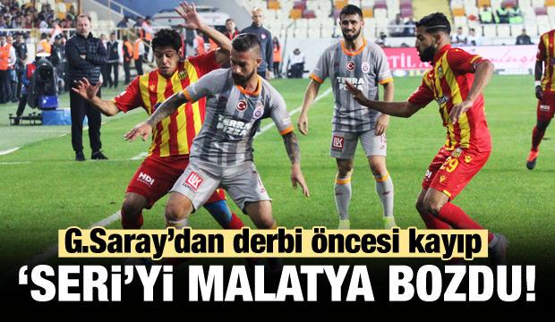 G.Saray'dan derbi öncesi kritik kayıp!