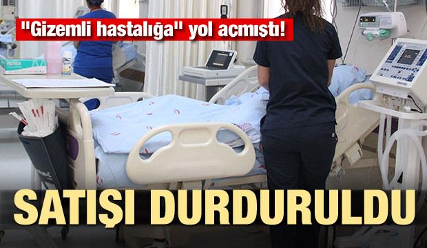 "Gizemli hastalığa" yol açmıştı! Satışı durduruldu