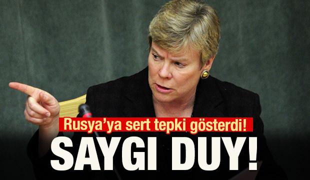 Rusya'ya sert tepki gösterdi! Saygı duy!