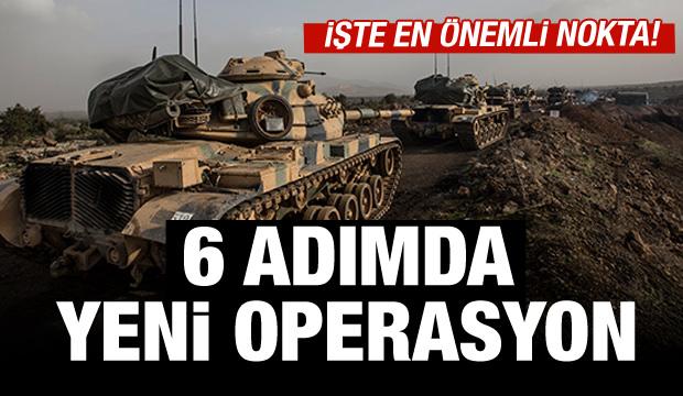 6 adımda Fırat’ın doğusuna operasyon