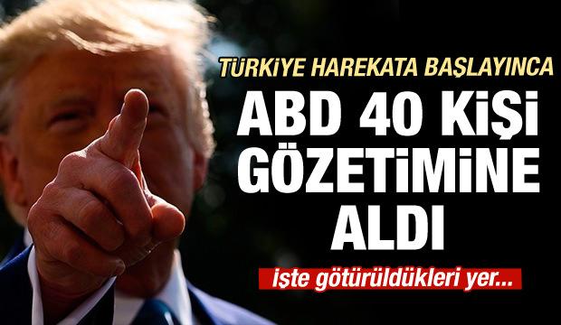 ABD, 40 DAEŞ militanını gözetimine aldı!